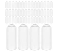 SOIMISS Tappi di Gomma per Cerchietti per Chioma 200 Pezzi, Protezioni per Estremità della Fascia Diametro Interno 2,5 Mm, Accessori Fai da Te per Riparazioni e Comfort Quotidiano