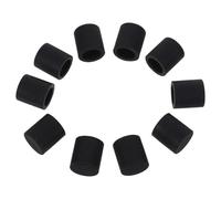 SOIMISS Tappi Fermaporta in Silicone Morbido 10 Pezzi, Punte Terminali Rotonde Anticollisione Diametro Interno 9,7 Mm, Protezione Pareti e Porte per Uso Domestico e Ufficio