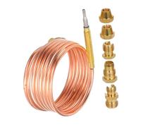 SOIMISS Termocoppia Sostituzione Filo Termocoppia Spina Adattatore per Stufa a Gas Riscaldatori Kit di Ricambio