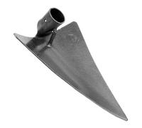 SOIMISS Testa Triangolare in Acciaio ad Carbonio Attrezzo da Giardino Multifunzione per Scavo Diserbo e Trapianto Resistente e Versatile per Orto e Fiori Colore Grigio Argento Misura