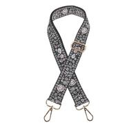 SOIMISS Tracolla per Banjo in Cinturino per Banjo Retrò Motivo Floreale e Mandolini