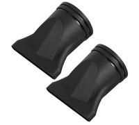 SOIMISS Ugelli per Asciugacapelli Concentratori 2 Pz in Plastica Neri per Styling Definito e Chioma Brillanti Adatti a Impiego Domestico e Professionale