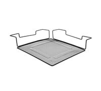 SOIMISS Vasi Angolare in Metallo con Ganci Supporto Resistente per Fioriere e Piante da Ufficio e Balcone Organizer per Piccoli Bonsai e Oggetti