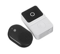 SOIMISS Wireless Ricaricabile Senza Fili con Suoneria Notifiche in Scuola e Ufficio Installazione Facile e Design Minimalista