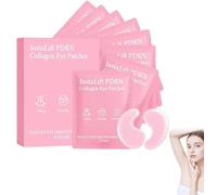 Soin éclaircissant et décongestionnant, Collagène hydrolysé, Masque contour des yeux anti-rides hydratant en profondeur, 8 paires, pour yeux gonflés, cernes et ridules