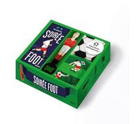 Soirée foot: Coffret avec 1 décapsuleur babyfoot et 1 paire de chaussettes