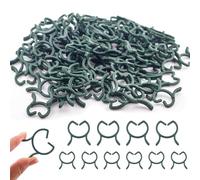 soitzhoc Clip per Piante, 100 Pezzi Clip Supporto Piante, Clip per Frutta e Verdura Clip per Piante Giardino, Ideali per Il Giardinaggio e la Cura Professionale delle Pian (Piccolo)