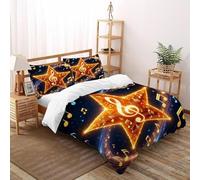 SOJFGSNAJ Sinfonia stellare Copripiumino totem Fibra Di Poliestere Copripiumino in Fibra Ultra Fine Stampa 3D Set Di Biancheria Da Letto Tre Pezzi King（220x240cm）