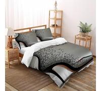 SOJFGSNAJ Uccello volante tacchi alti Copripiumino A Doppio Strato Morbido E Confortevole Copripiumino in Fibra Ultra Fine timbroa 3D Set Di Biancheria Da Letto Tre Pezzi Super King(260x220cm)