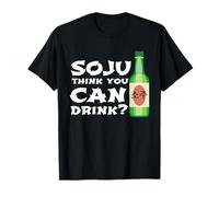 Soju Liquore Coreano Alcool - Korea Soju Drink Maglietta