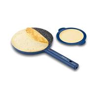 SOKANY SK-07057 Crepiera elettrica con Manico - Crepes Maker, Crêpes Maker Antiaderente, Temperatura automatica, Diametro 20 cm, Piastra Crepes Macchina Portatile