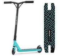 SOKE EVO 100kg Monopattino Acrobatico Abec-9 Carbon - Monopattino Acrobatico per Adulti per Skatepark - Monopattino Acrobatico per Eseguire Acrobazie e Fruste - per Adolescenti 11-15