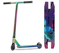 SOKE EVO STREET Monopattino Acrobatico Abec-9 Carbon - Monopattino Acrobatico per Adulti per Skatepark - Monopattino Acrobatico per Eseguire Acrobazie e Fruste - per Adolescenti 11-15