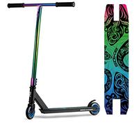 SOKE EVO STREET Monopattino Acrobatico Abec-9 Carbon - Monopattino Acrobatico per Adulti per Skatepark - Monopattino Acrobatico per Eseguire Acrobazie e Fruste - per Adolescenti 11-15