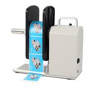 SOKO Macchina automatica per riavvolgimento etichette, riavvolgitore etichette, supporto nucleo 1"/1,5"/3", larghezza massima etichetta 12,0 cm, riavvolgimento bidirezionale, sincronizzato con