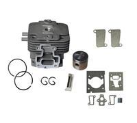 SoKOIUU Parti del Tosaerba Applicabile a TJ53 KBL53A KBH53 Cilindro Tosaerba con Gruppo di serraggio Perno Anello pistone Gruppo pistone Cilindro 44MM(Type 1)