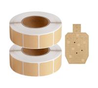 SOKOSEY 2.000 pezzi 2,2 pollici bersaglio pasters nastro, design a rotolo portatile, autoadesivi per tiro adesivi per segnare colpi su vetro, carta, riparazione bersagli