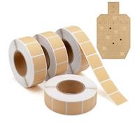 SOKOSEY 4000 pezzi 2,2 cm bersaglio pasters nastro, design a rotolo portatile, autoadesivi per segnare colpi su vetro, carta, riparazione bersagli