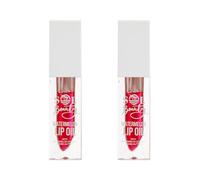 Sol Beauty Olio Labbra Aroma Anguria con Estratto di Anguria e Burro di Karité, Nutre, Idrata e Ammorbidisce le Tue Labbra, Olio Labbra Amico dei Vegani e Non Testato sugli Animali 2 x 3g