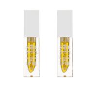 Sol Beauty Olio Labbra Aroma Caramello Salato Vaniglia con Burro di Cacao e Burro di Karité, Idrata e Ammorbidisce le Tue Labbra, Olio Labbra Amico dei Vegani e Non Testato sugli Animali 2 x 3g