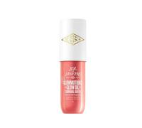 Sol de Janeiro GlowMotions Carnaval Queen, olio per il corpo luccicante, oro rosa, con olio di cocco e girasole, profumo di caramello al pistacchio, edizione limitata
