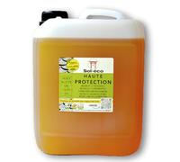 (Sol-Eco) Olio di alta protezione 5 l | Protezione del legno interno | Fluido e penetrante | Tung e olio d'arancio (D-limonene) | Parquet, piano di lavoro, bagno | Idrofobo