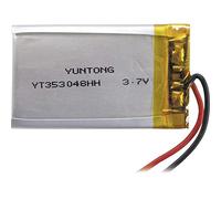 Micro batteria ricaricabile lipo sol expert l350 3.7 v max l x a 48 35 3