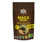 Sol Natural SOLNATURAL maca Nera in Polvere bio, 200 g, Non applicabile