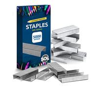 SOL Punti metallici standard 26/6, compatibili con cucitrici standard, 5000 pezzi