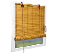Sol Royal Tenda a Rullo in bambù 60x160cm SolDecor B86 - Tenda a Rullo Finestra per Interni in bambú - Veneziana per finestre, Porte e balconi - avvolgibile Caramello