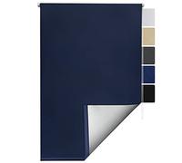 Sol Royal Tenda a Rullo Termica Isolante e Oscurante SolReflect T42-120x160 cm - Ganci per Telaio Inclusi - Blu