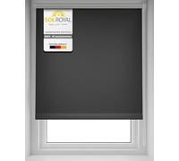 Sol Royal Tenda a Rullo Termica Isolante e Oscurante SolReflect T42-70x160 cm - Ganci per Telaio Inclusi - Antracite