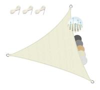 Sol Royal Tenda a Vela Ombreggiante Triangolare HDPE Parasole da Giardino
