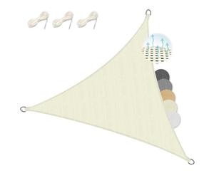 Sol Royal Tenda a Vela Ombreggiante Triangolare HDPE Parasole da Giardino