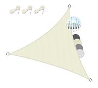 Sol Royal Tenda a Vela Ombreggiante Triangolare HDPE Parasole Giardino UV