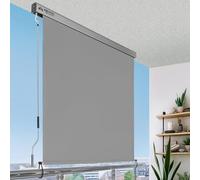 Sol Royal Tenda da sole verticale idrorepellente con manovella rimovibile | 180x250cm grigio protezione per la privacy per terrazza balcone giardino frangivista antisole MS5