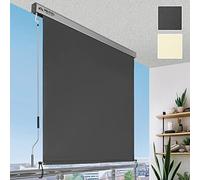 Sol Royal tenda da sole verticale per privacy con manovella rimovibile | 160x250cm antracite idrorepellente per terrazza balcone giardino protezione esterno frangivista MS5