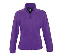 SOL’S North - Giacca da donna in pile viola scuro S