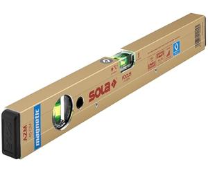 Sola 01180501 AZM 40 Livella Magnetica in Alluminio, 40 cm con 1 Magnete, Oro