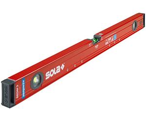 Sola 01812801 - Livella magnetica in alluminio, lunghezza 1000 mm, colore: Rosso