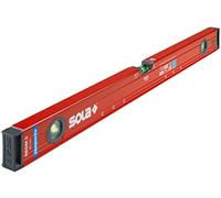 Sola 01812801 REDM - Livella magnetica in alluminio, lunghezza 800 mm, colore: Rosso