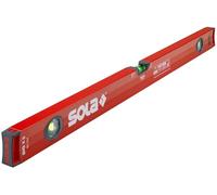 'sola 1373101 Livella "Big X 3 80, Rosso, 80 cm