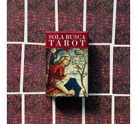 SOLA BUSCA Tarocco Mini Mazzo Carte Esoteric Storico RENAISSANCE lo scarabeo