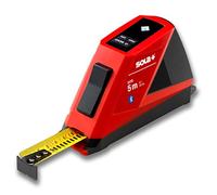 SOLA CITO Metro a nastro digitale da 5 m 25 mm con Bluetooth con display LCD e batteria LiPo Trasferimento dei valori misurati sull'app per smartphone Metro a nastro digitale lungo 5 m con scala mm
