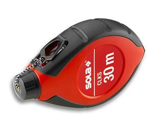 SOLA Corda per marcatura CLKS - 30 m - Cavo rapido con trasmissione 6:1 - alloggiamento in plastica grande e robusta - Corda con gancio terminale temprato