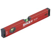 SOLA LSB16 Big Red Alluminio Box Beam Livello con 2 60% Ingrandito Fiale, 40,6 cm