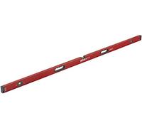 SOLA LSB72 Big Red - Livella a bolla in alluminio, con 3 fiale di ingrandimento al 60%, 183 cm