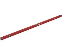 SOLA LSX72 X PRO - Livella a bolla d'aria con profilo in alluminio con 3 fiale ingrandite al 60%, 182 cm