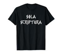 Sola Scriptura, by Scripture Alone Maglietta