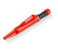 SOLA TLM3 - Marcatore a fori profondi e portamine in uno, pennarello con fondina magnetica e temperamatite integrato, per marcature esatte fino a 90 mm di profondità, con mina in grafite da 2,8 mm